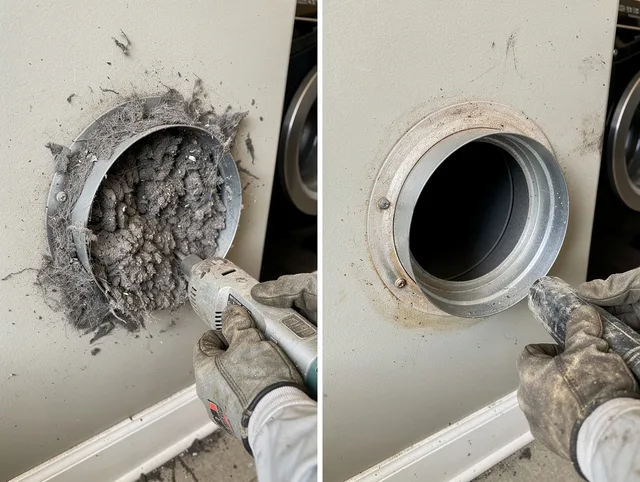 Professional clogged vent cleaning by Culver City Dryer Vent Cleaning in Culver City