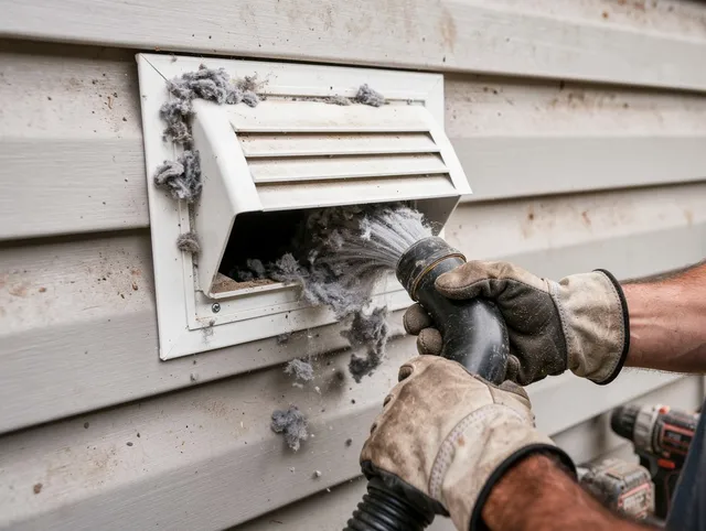 Professional dryer vent cleaning by Culver City Dryer Vent Cleaning in Culver City