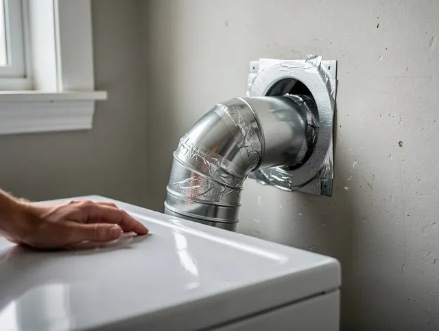 Culver City Dryer Vent Cleaning expert performing professional dryer vent repair and installation in Culver City