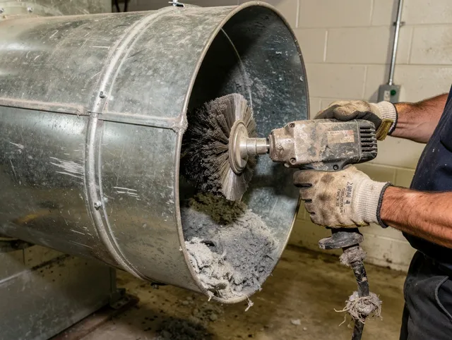 Industrial-grade dryer vent cleaning by Culver City Dryer Vent Cleaning in Culver City